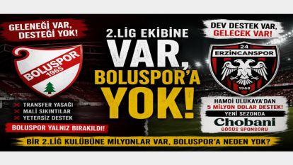 2. Lig Ekibine 5 Milyon Dolar, Boluspor'a Yok?