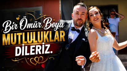 Bir Ömür Boyu MUTLULUKLAR DİLERİZ...Ekip arkadaşımızın en mutlu günü