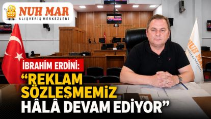 İbrahim Erdini: "Reklam Sözleşmemiz Hâlâ Devam Ediyor"