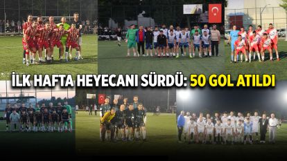 İlk Hafta Heyecanı Sürdü: 50 Gol Atıldı