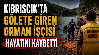KIBRISCIK'TA GÖLETE GİREN ORMAN İŞÇİSİ HAYATINI KAYBETTİ