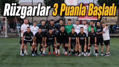 Rüzgarlar 3 Puanla Başladı